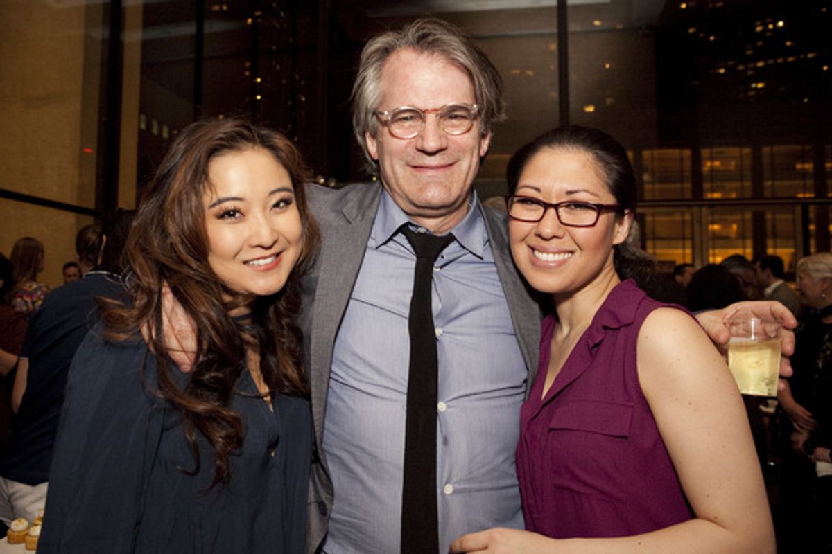 Ashley Park, Bartlett Sher, Ruthie Ann Miles  at 