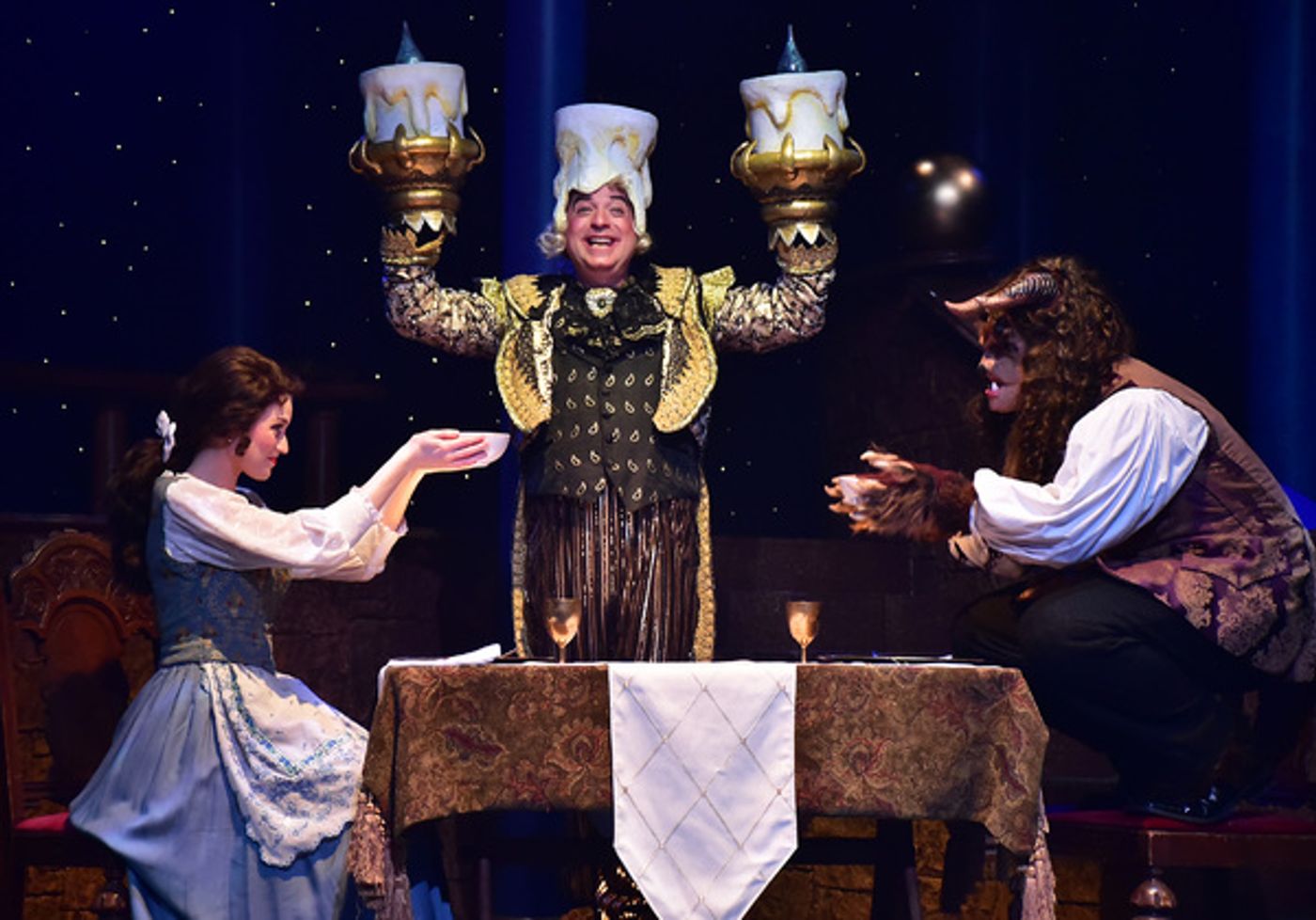 Photo Flash: First Look at Disney's BEAUTY AND THE BEAST at Beef & Boards Dinner Theatre  Image
