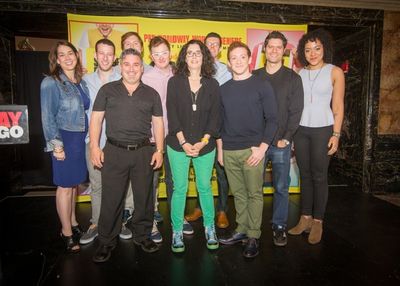 Susan Vargo, Nick Blaemire, Danny Skinner, Carlos Lopez, Kyle Jarrow, Tina Landau, Ga Photo