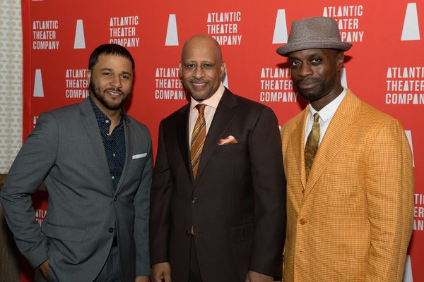 Jason Dirden, Ruben Santiago-Hudson, Adesola Osakalumi Photo