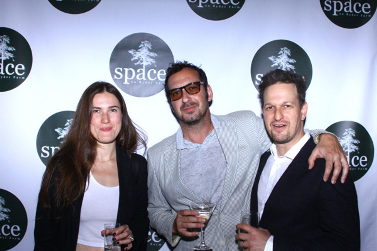 David Bar Katz, Josh Charles, and Crystal Arnette at 