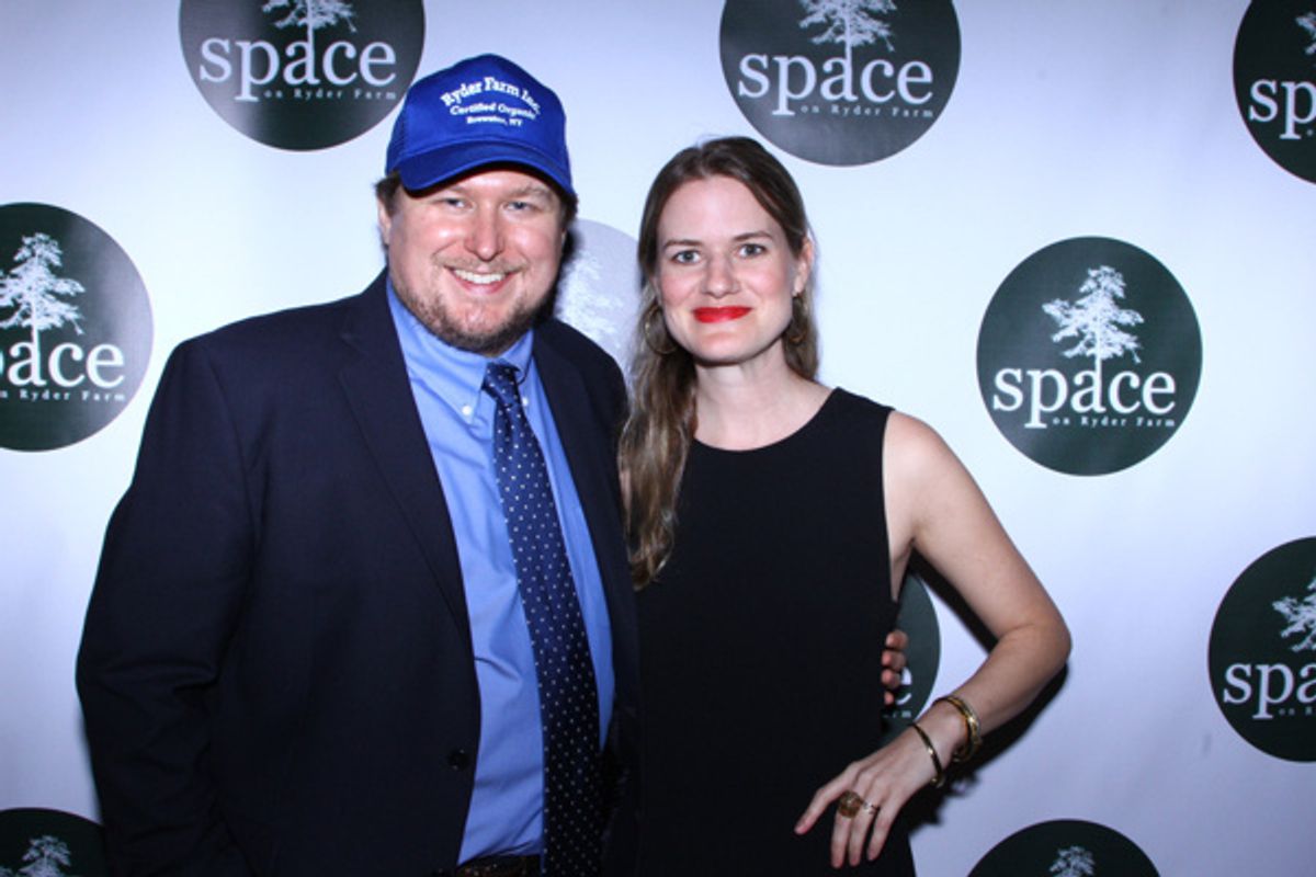 Michael Chernus and Emily Simoness at 