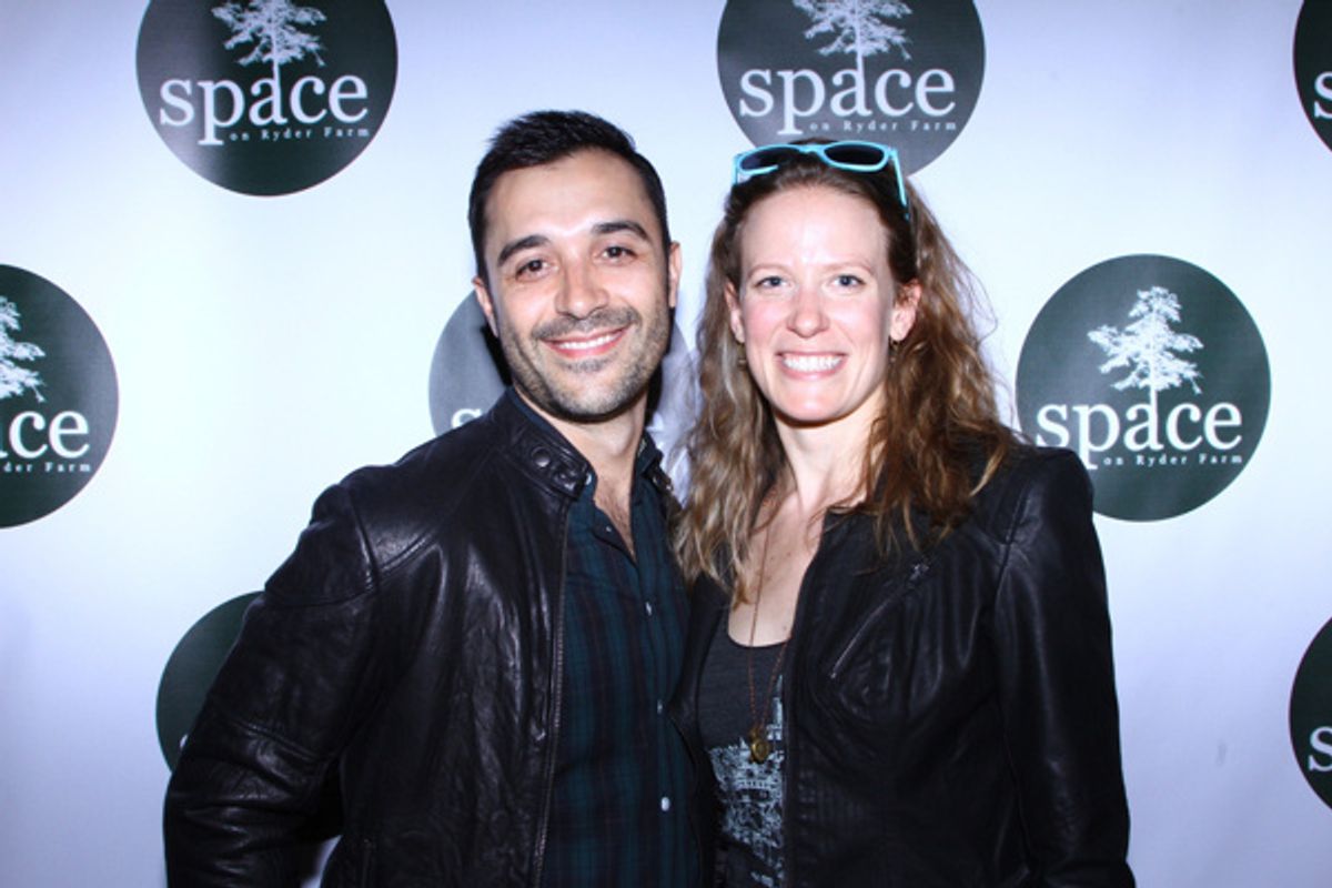 Frankie Alvarez and Leah Walsh  at 