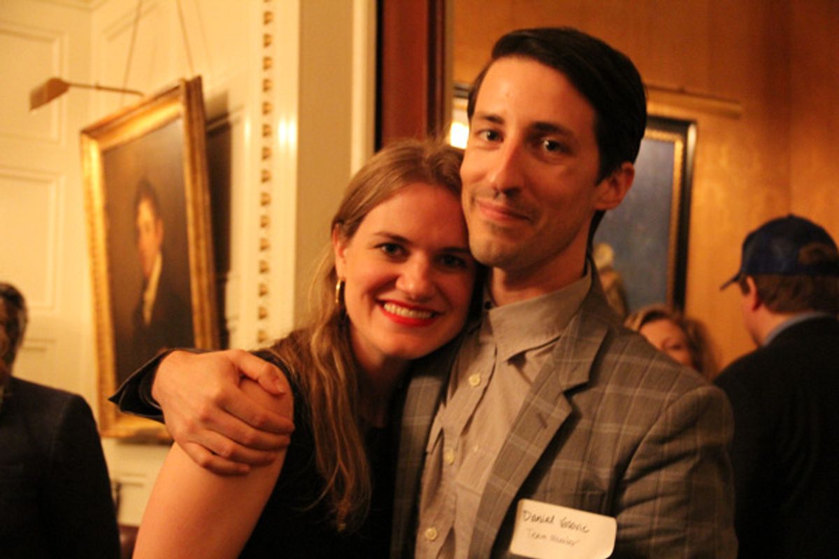 Emily Simoness and Daniel Vosovic at 