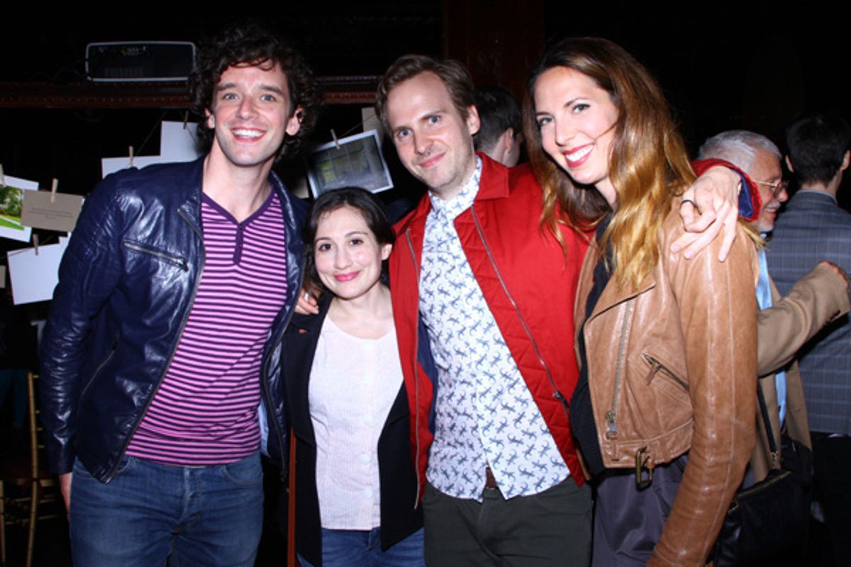 Michael Urie, Ryan Spahn, Mallory Portnoy, and Crystal Arnette at 