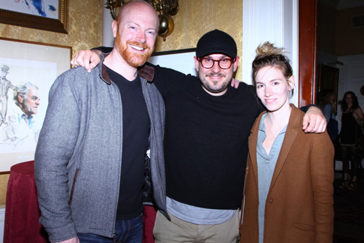 Jeff Biehl, Rob Askins, and Briana Pozner at 