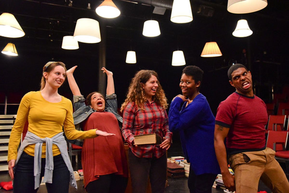 Lauren Vogel, Sasha Smith, Dana Omar, Whitney Dottery and Breon Arzell at 