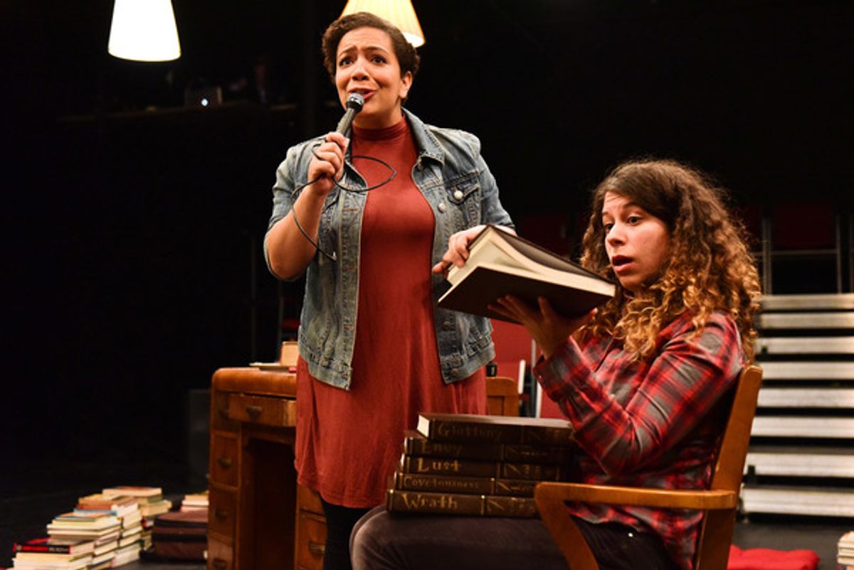 Sasha Smith and Dana Omar at 