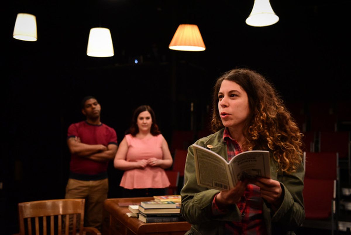 Breon Arzell, Kate Carson-Groner and Dana Omar at 