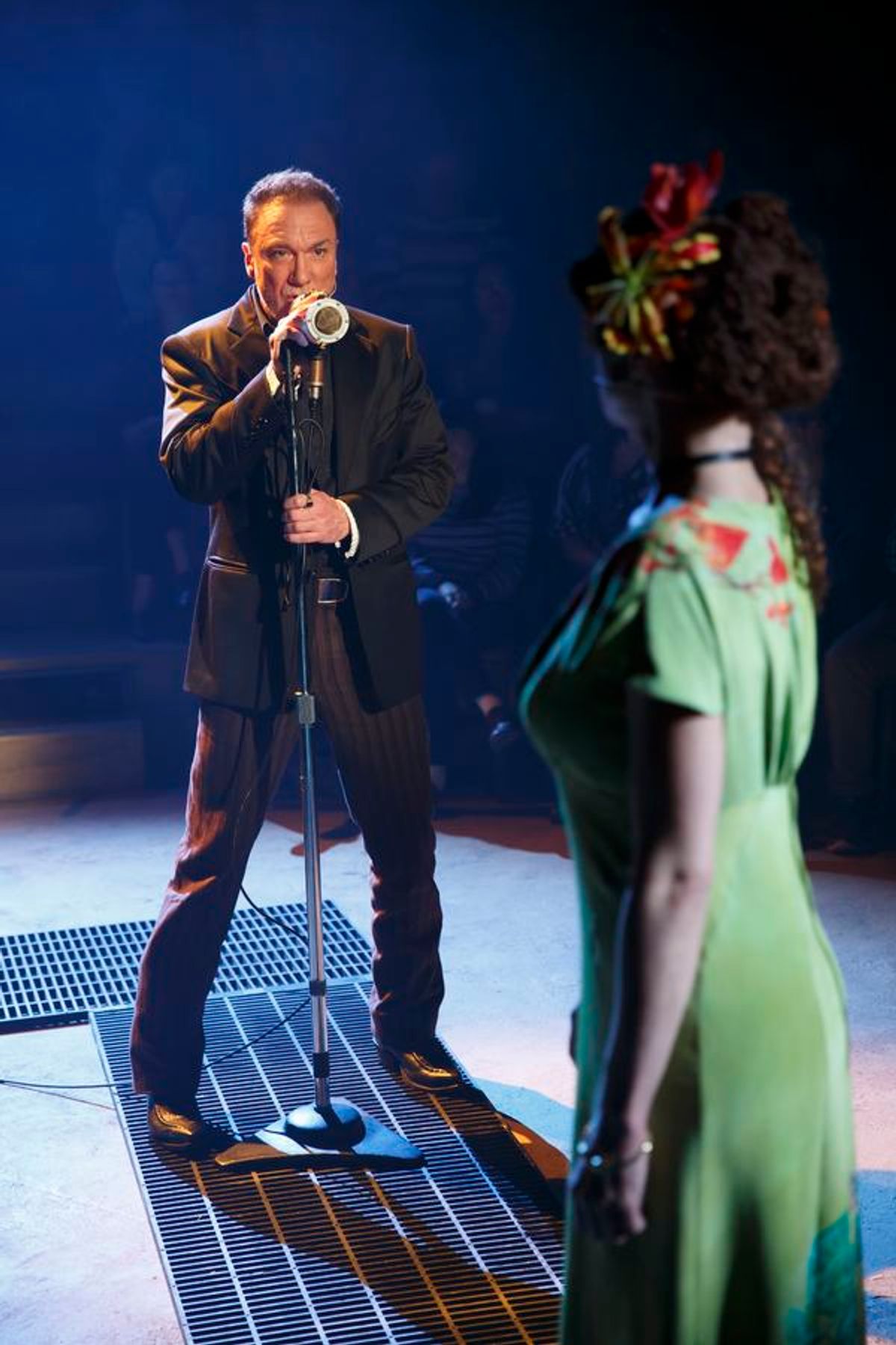 Patrick Page and Amber Gray at 