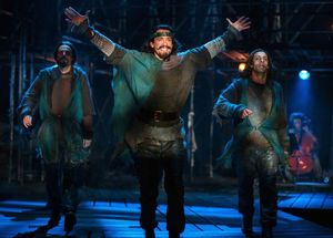 The commanders of the French forces -- the Duke of Orleance (Freddie Stevenson), the  Photo