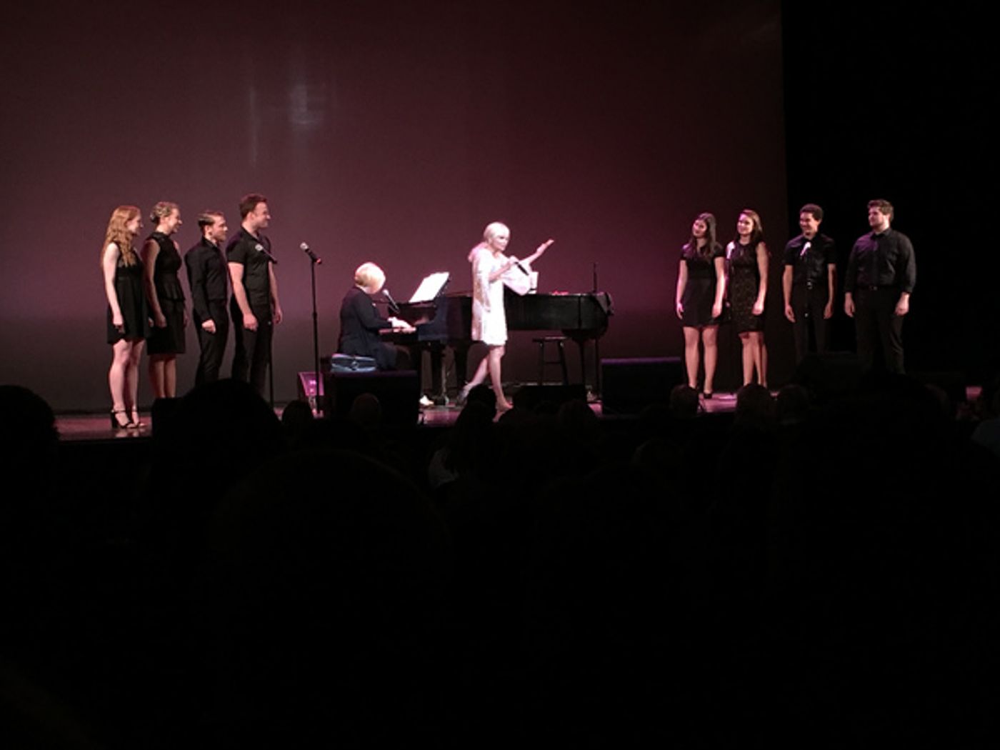 Photo Coverage: Sneak Peek at Otterbein Students Performing with Kristin Chenoweth  Image