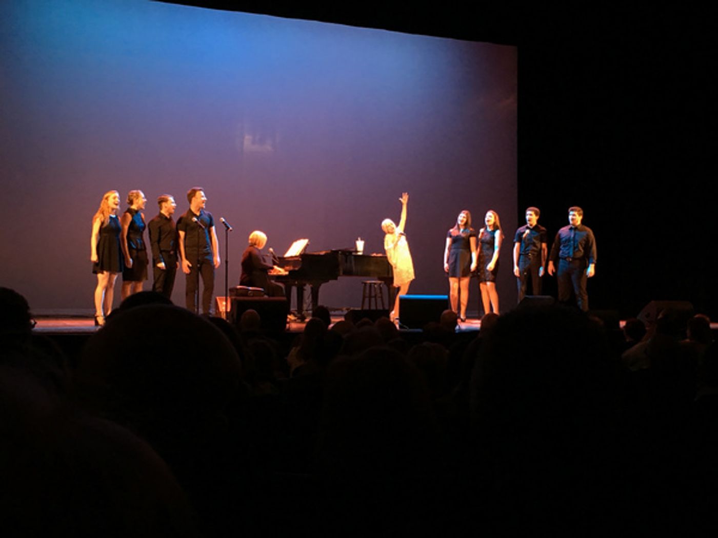 Photo Coverage: Sneak Peek at Otterbein Students Performing with Kristin Chenoweth  Image