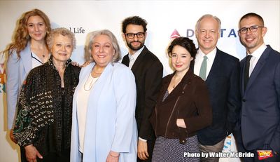 Cassie Beck, Lauren Klein, Jayne Houdyshell, Arian Moayed, Sarah Steele, Reed Birney, Photo