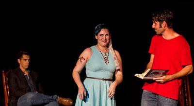 Nicholas McCartney as Matt Sloan, Lauren Ashleigh Morrison as Nessa Reilly and Daniel Photo