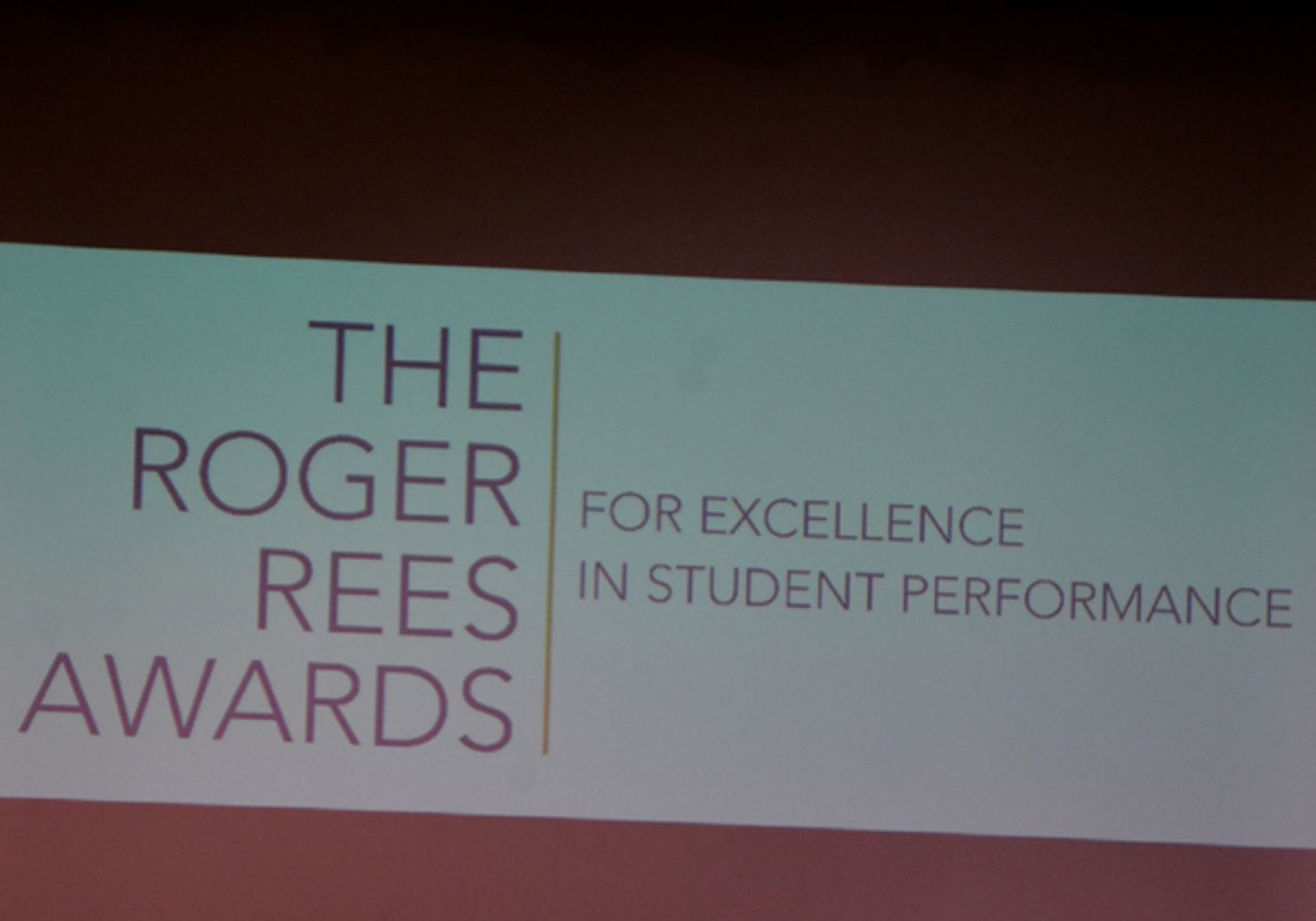 Photo Coverage: NYC High Schoolers  Shine at the Roger Rees Awards!  Image