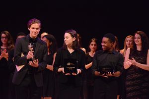 Alexander Pacella with Sophia Condon and Justin Sturgis @ BroadwayWorld Alexander Pacella with Sophia Condon and Justin Sturgis Photo