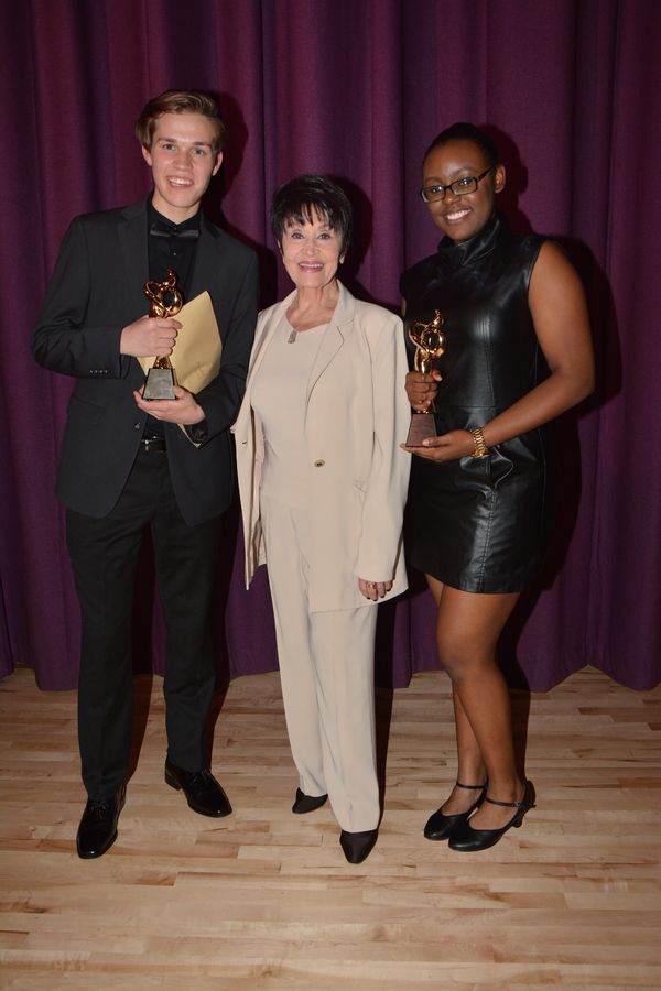 Alexander Pacella, Chita Rivera and Sarafina Morency Photo