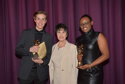 Alexander Pacella, Chita Rivera and Sarafina Morency Photo