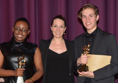 Sarafina Morency, Shannon Lewis and Alexander Pacella Photo