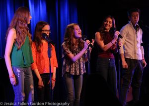 Madilyn Jaz Morrow, Oona Lawrence, Sophia Gennusa, Ava DeMary and Sawyer Nunes Photo