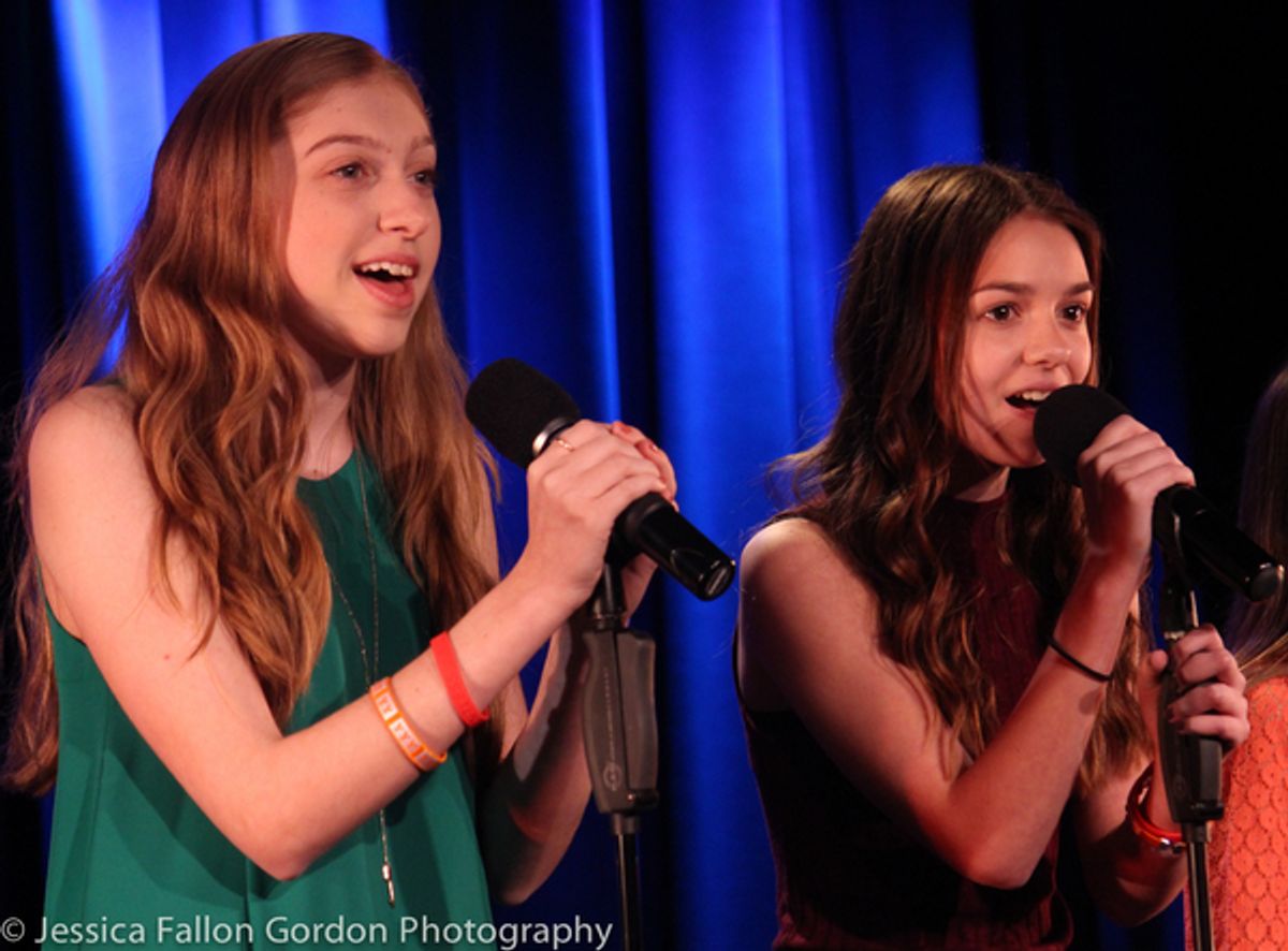 Madilyn Jaz Morrow and Ava DeMary at 