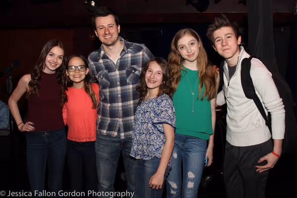 Ava DeMary, Oona Lawrence, Chris York, Sophia Gennusa, Madilyn Jaz Morrow and Sawyer  Photo