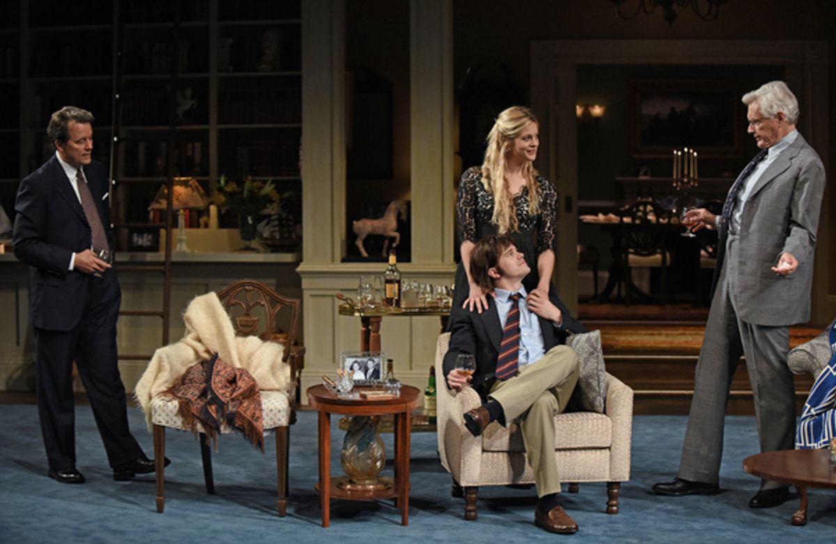 Steven Culp, Georgia King, Jason Ritter and David Selby. at 