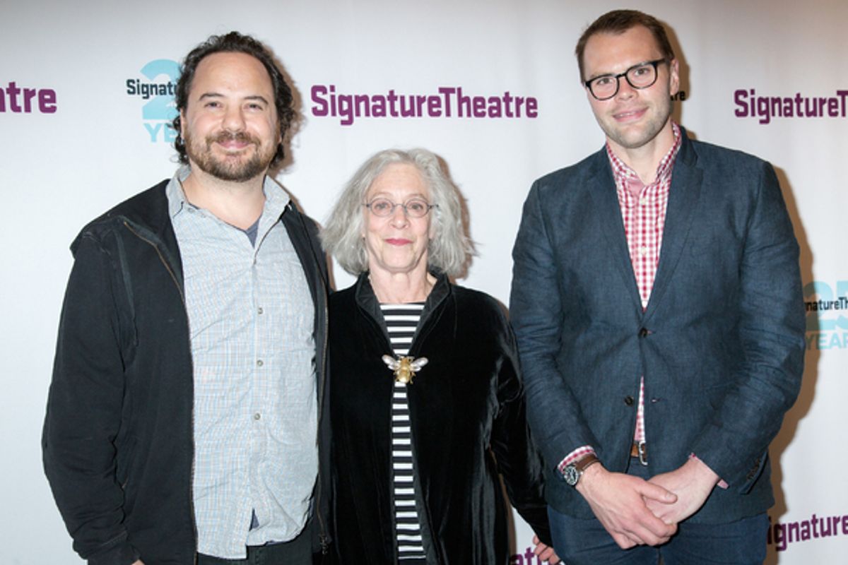 Arthur Solari, Martha Clarke, Samuel D. Hunter at 