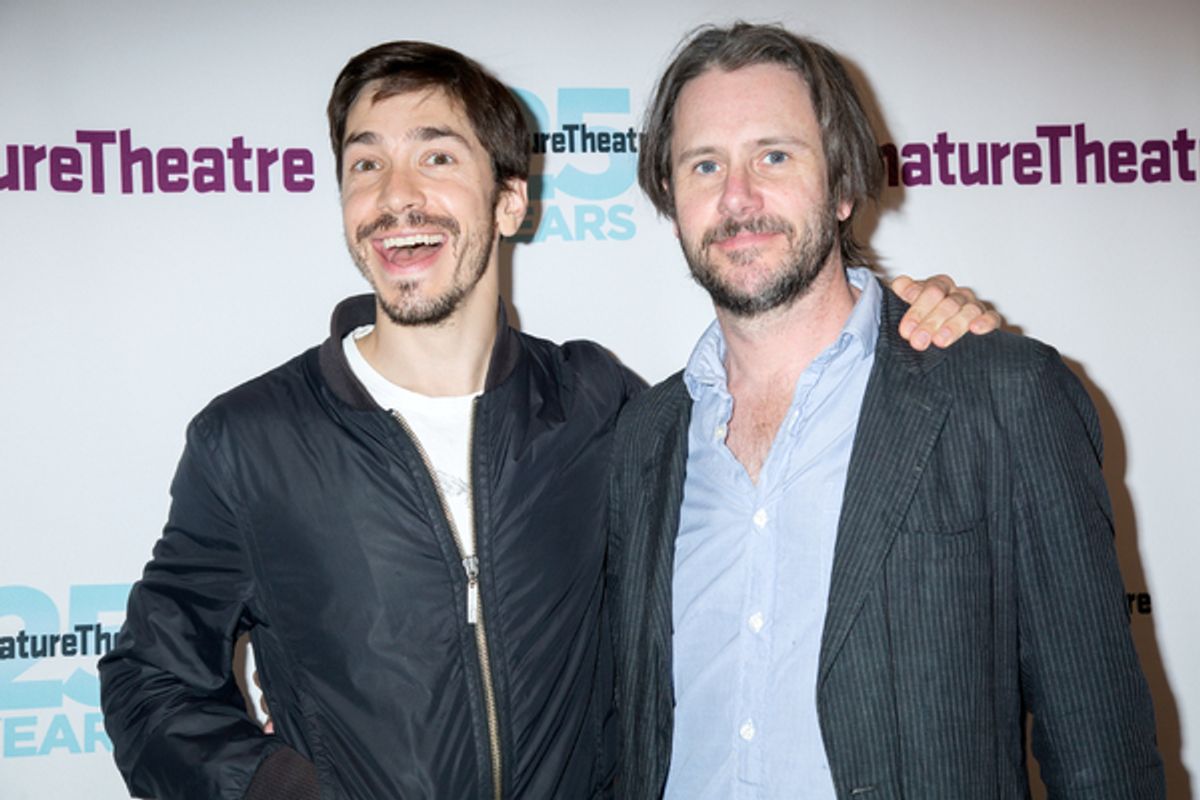 Justin Long, Josh Hamilton at 