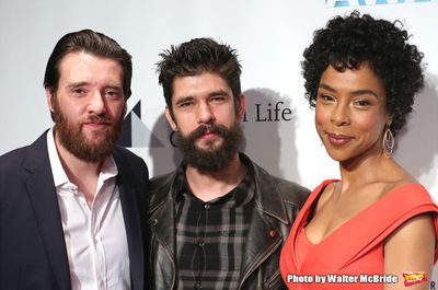 Jason Butler Harner, Ben Whishaw and Sophie Okonedo  Photo