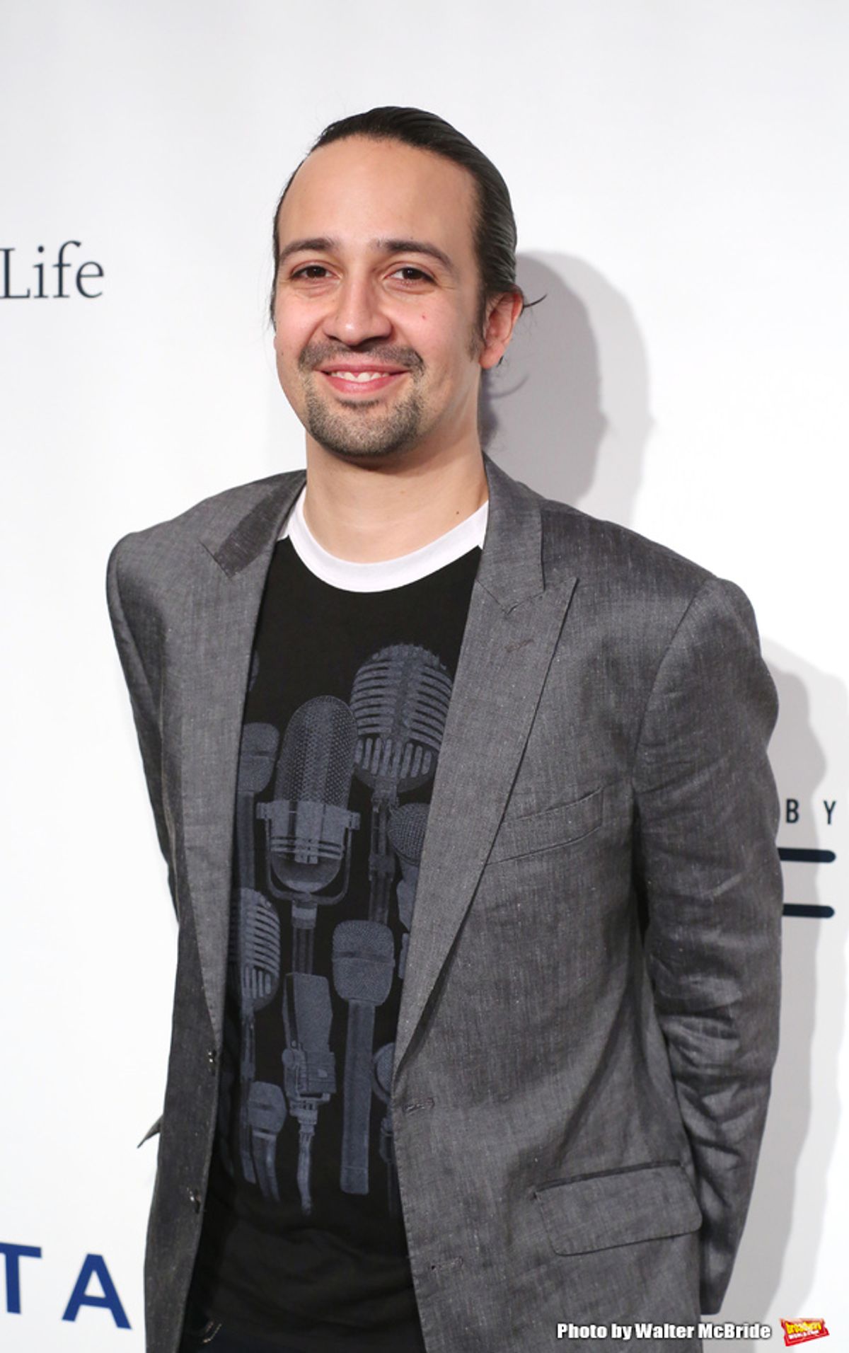 Lin-Manuel Miranda at In the Spotlight Series: Backstage at Drama League Awards!
