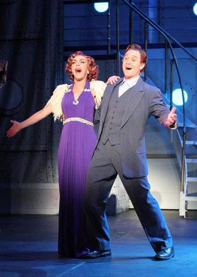 Andrea McArdle and Josh Canfield Photo