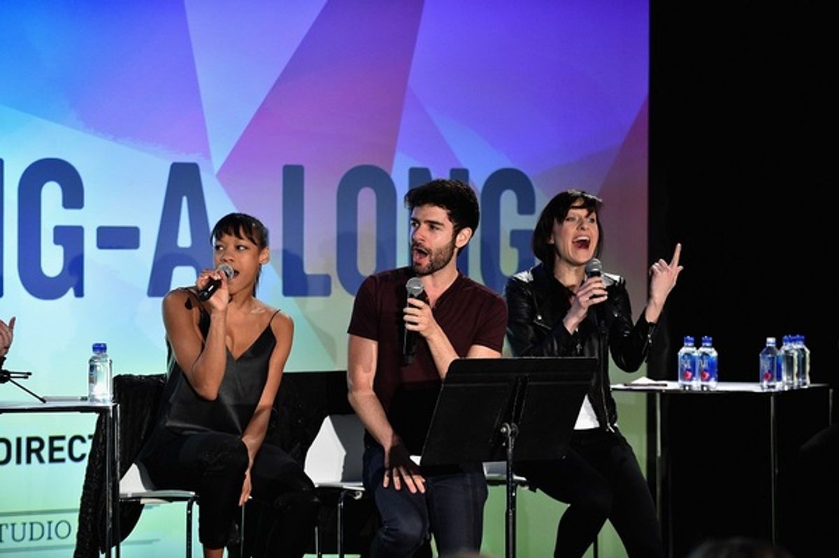 Nikki M. James, Adam Kantor, Lena Hall at 