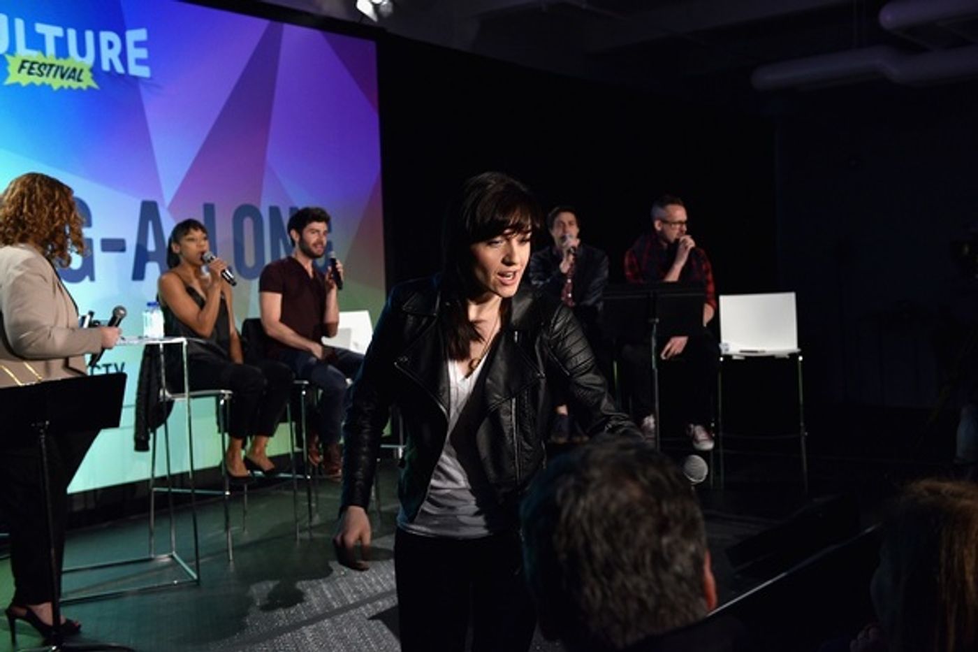 Photo Flash: Lena Hall, Nikki M. James, Adam Kantor & More Lead RENT Sing-a-Long at Vulture Festival  Image