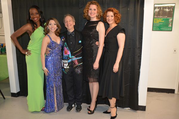 Scott Siegel, Jeannette Bayardelle, Christina Bianco, Christiane Noll and Kerry O'Mal Photo