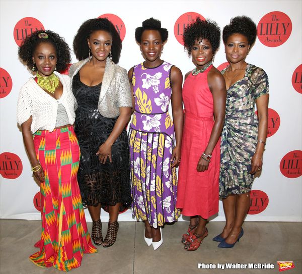 Akosua Busia, Saycon Sengbloh, Danai Gurira, Lupita Nyong'o, Zainab Jah, and Pascale  Photo