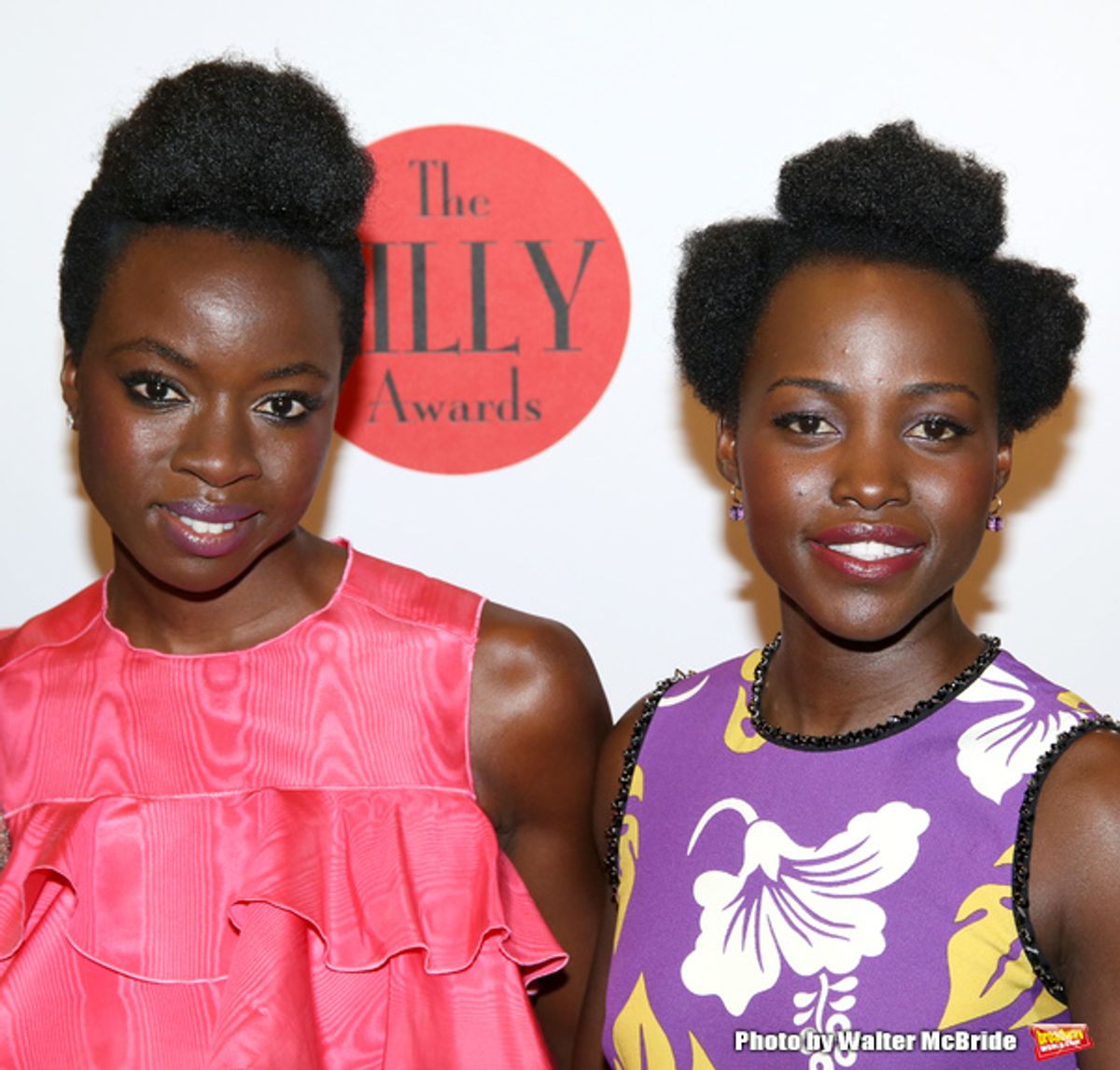 Danai Gurira and Lupita Nyong'o at 