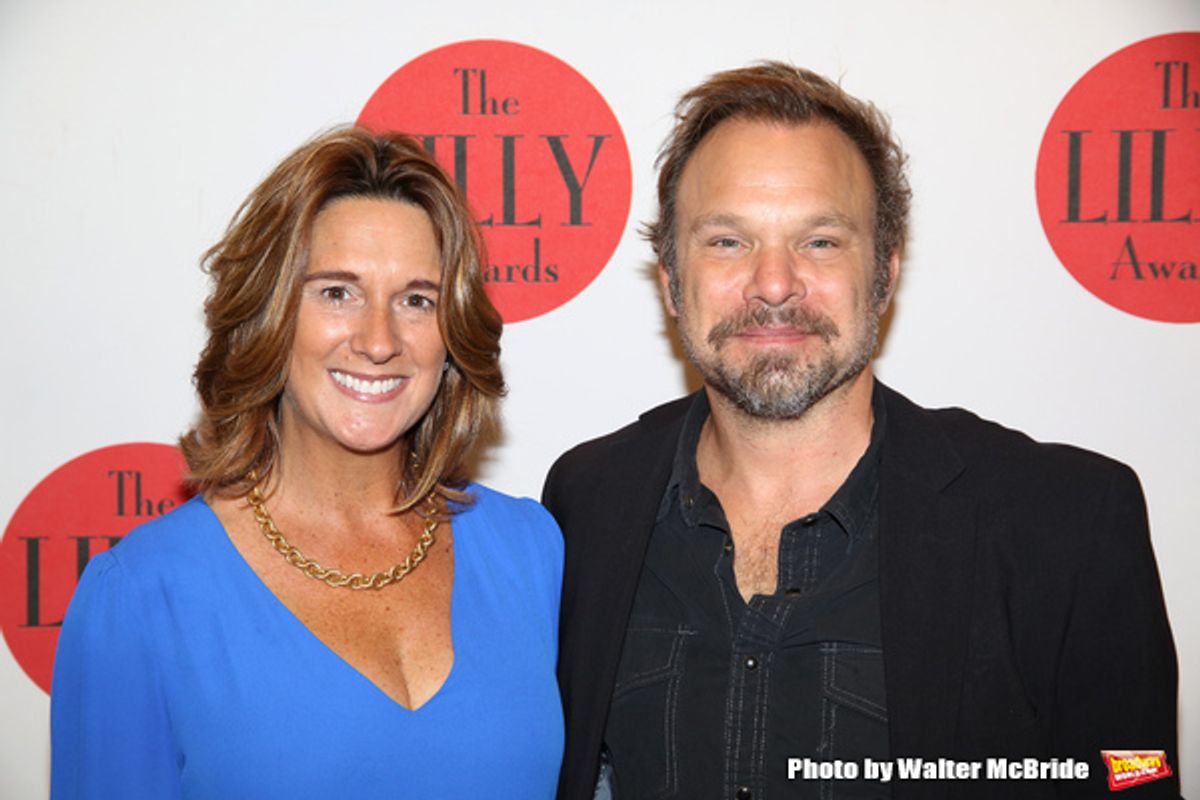 Rachel Ebeling and Norbet Leo Butz  at 