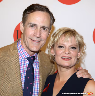 Howard McGillin and Martha Plimpton  Photo