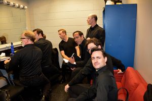 Ames Adamson, Marc Levasseur, Aaron Lee Battle, Brian Cade, James Rana, Everett Quinton, Daniel Schwait and Max Von Essen @ BroadwayWorld Ames Adamson, Marc Levasseur, Aaron Lee Battle, Brian Cade, James Rana, Everett Quint Photo