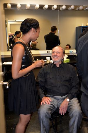 Sheria Irving and Harris Yulin @ BroadwayWorld Sheria Irving and Harris Yulin Photo