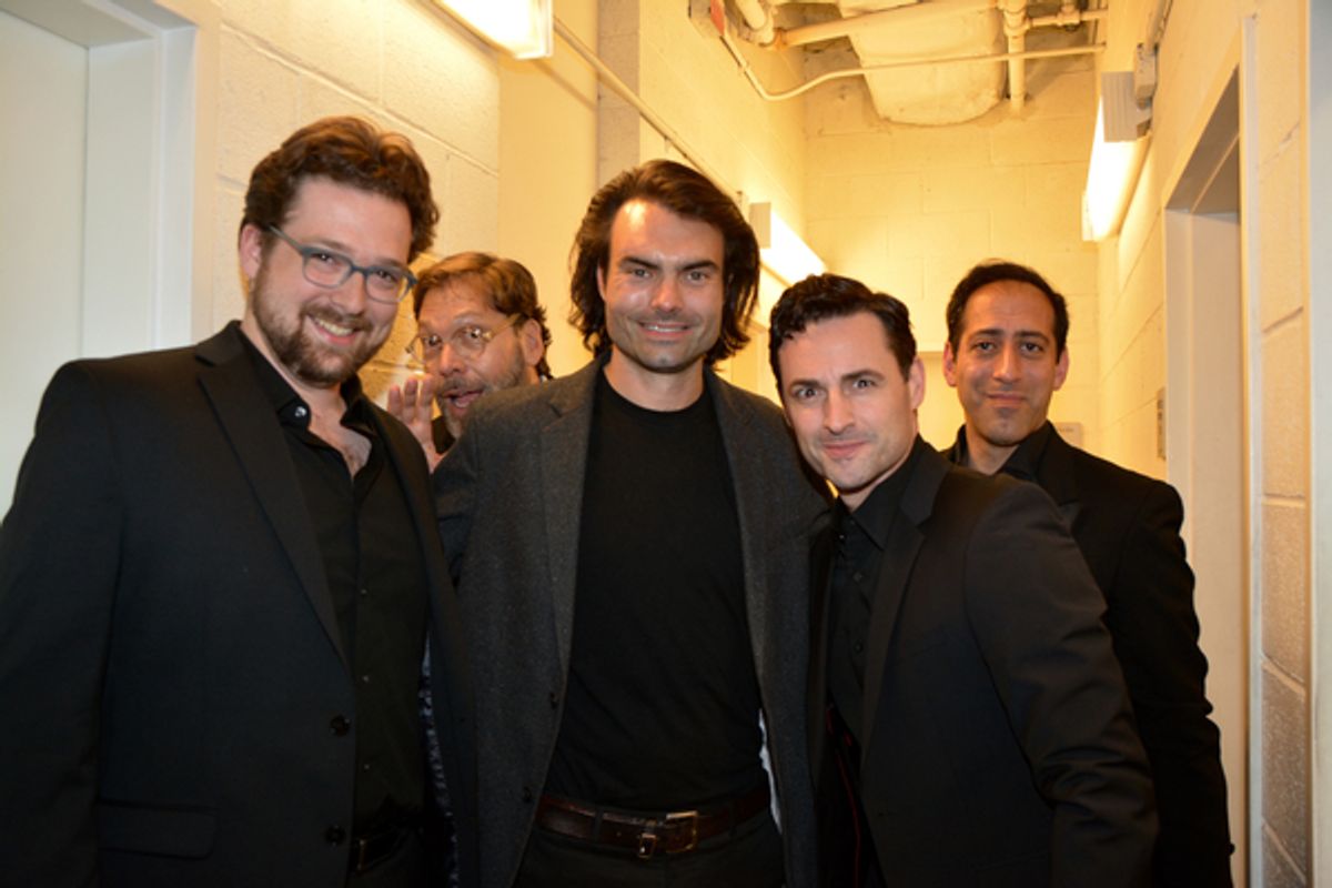 Daniel Schwait, David Staller, Christin Ryan, Max Von Essen and James Rana at 