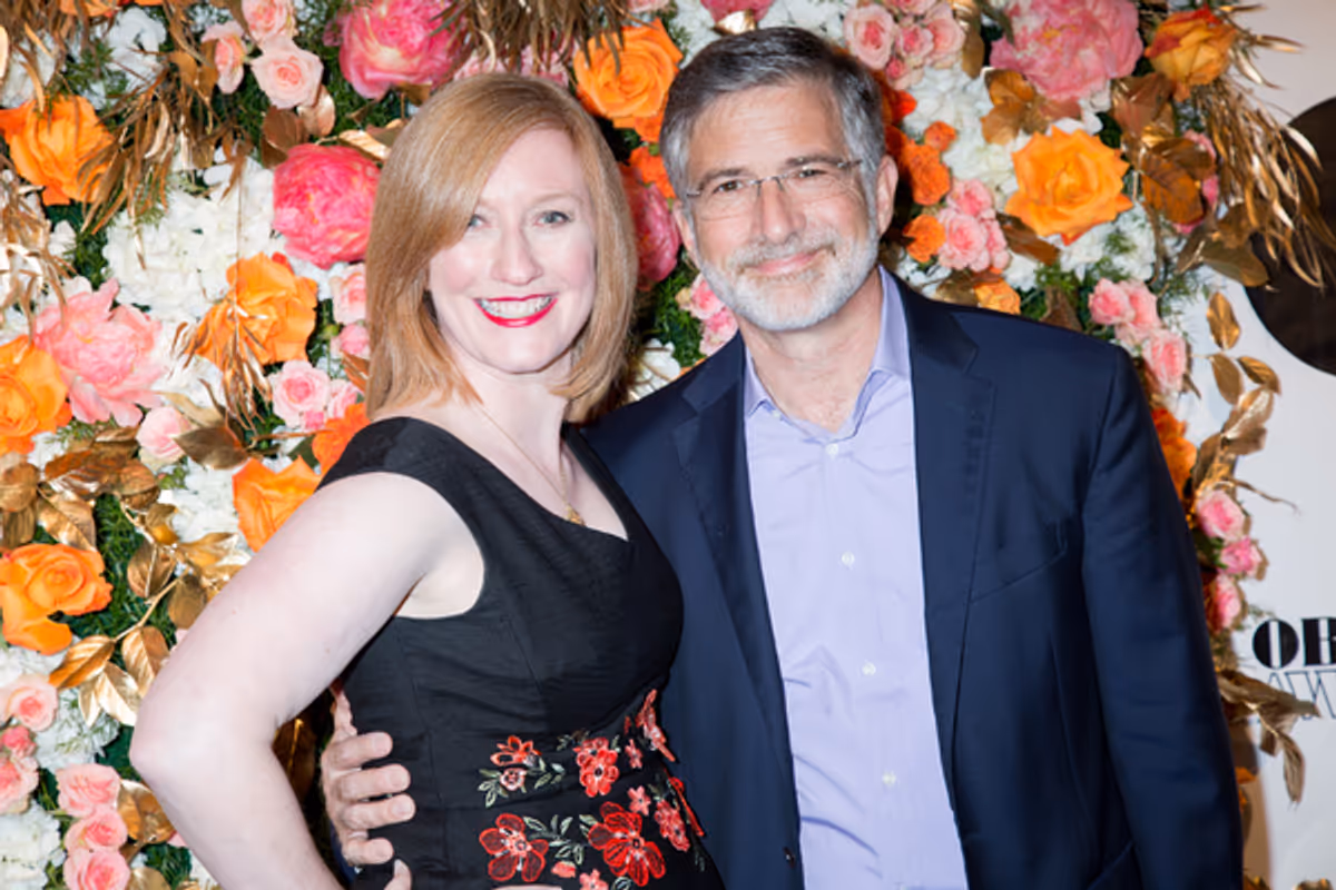 Heather Hitchens, Peter Barbey at 