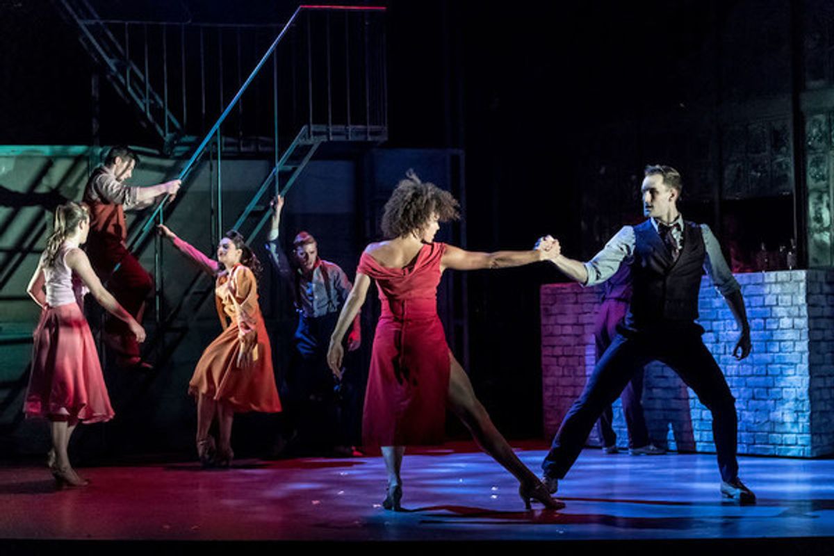 Ebony Molina, Jason Winter and Cast at 