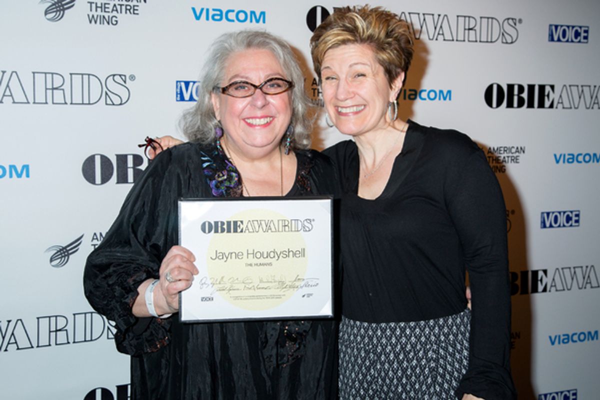Jayne Houdyshell, Lisa Kron at 