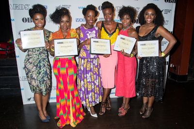 Pascale Armand, Akosua Busia, Lupita Nyong'o, Danai Gurira, Zainab Jah, Saycon Sengbl Photo