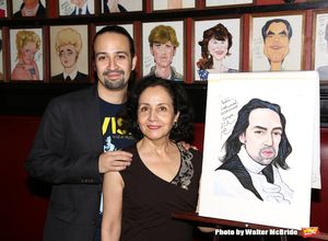 Lin-Manuel Miranda with mother Luz Towns-Miranda  Photo