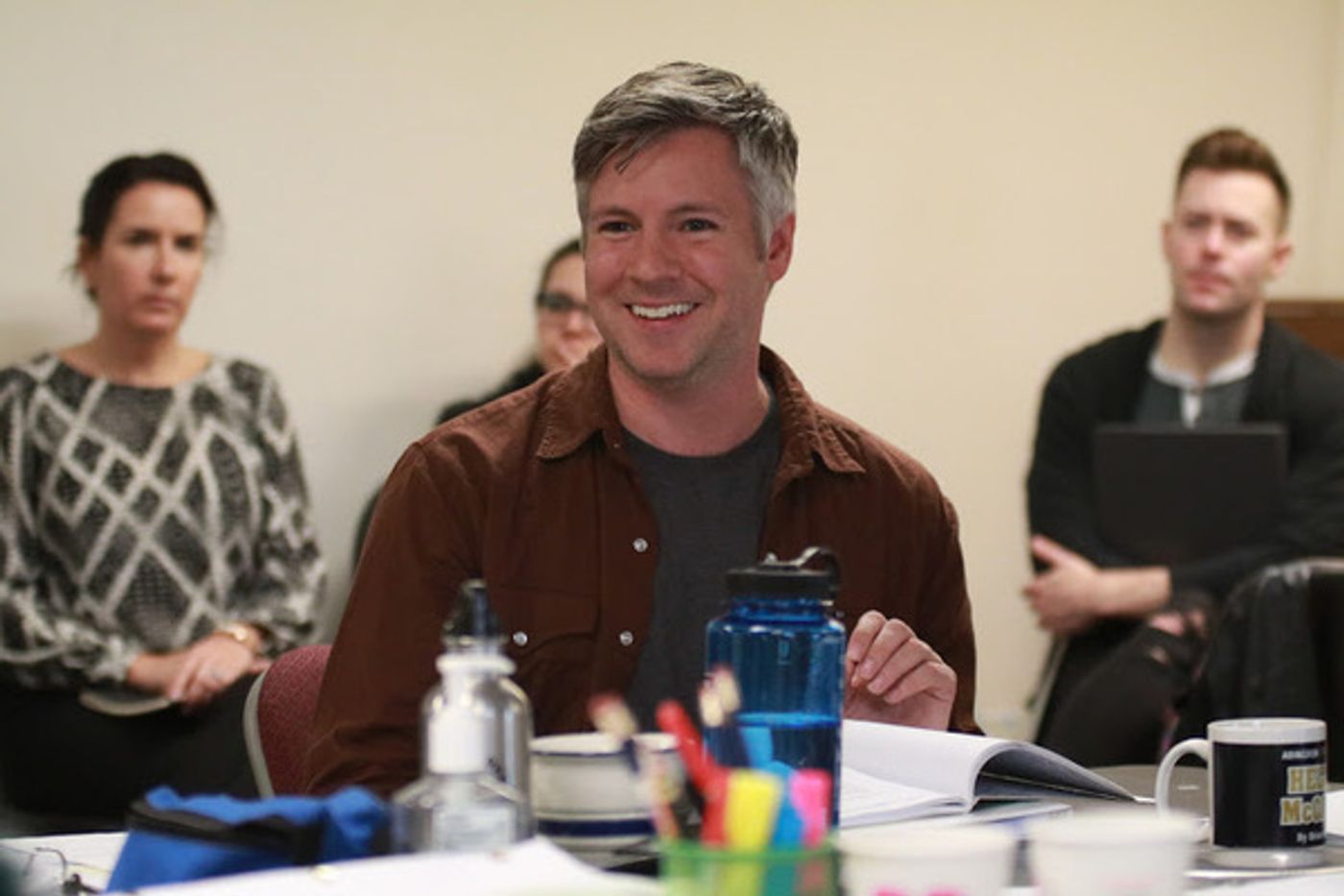 Photo Flash: In Rehearsal for Kim Davies' STET at Abingdon Theatre Company  Image