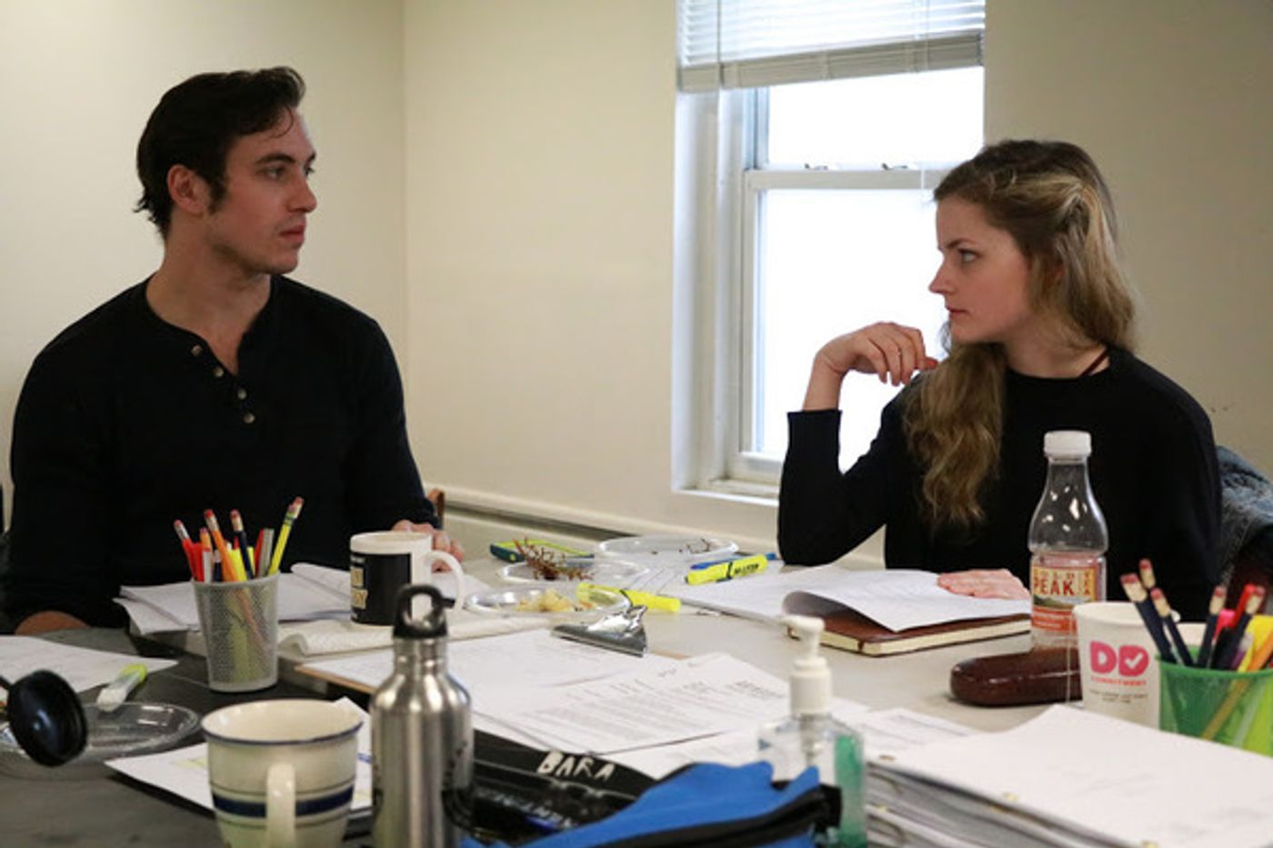Photo Flash: In Rehearsal for Kim Davies' STET at Abingdon Theatre Company  Image